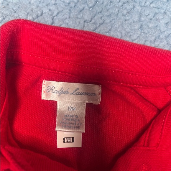 Polo by Ralph Lauren Kids Red and Blue Polo Shirt - Picture 3 of 5